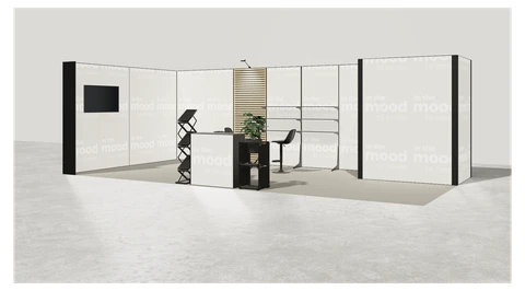 Stoisko w systemie M100 LED