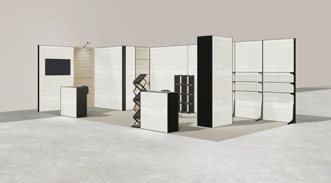 Stoisko w systemie M100 LED