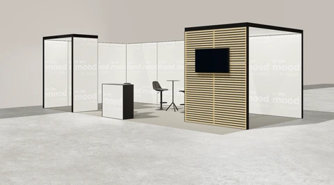 Stoisko w systemie M100 LED