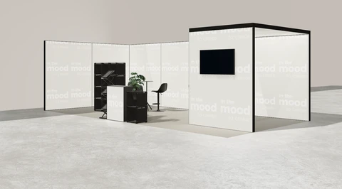 Stoisko w systemie M100 LED