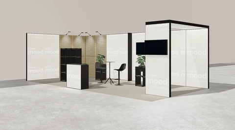 Stoisko w systemie M100 LED