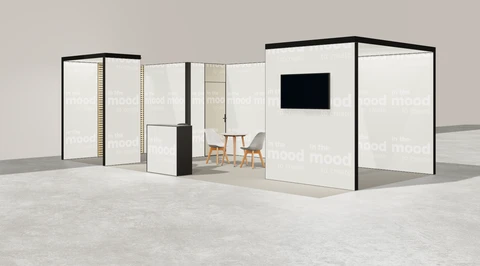 Stoisko w systemie M100 LED