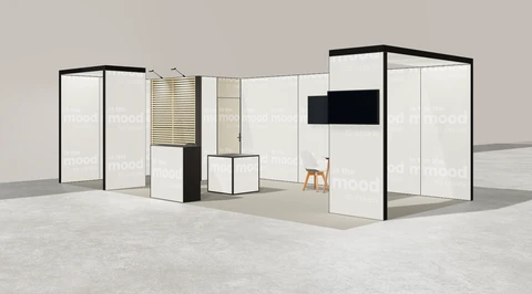 Stoisko w systemie M100 LED