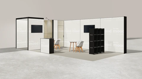 Stoisko w systemie M100 LED