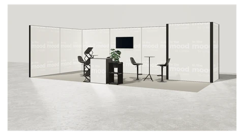 Stoisko w systemie M100 LED
