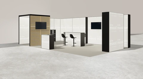 Stoisko w systemie M100 LED