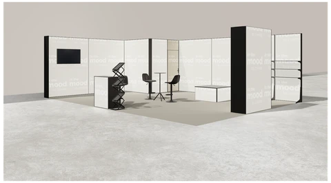 Stoisko w systemie M100 LED