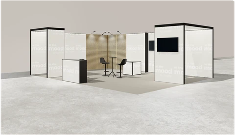 Stoisko w systemie M100 LED