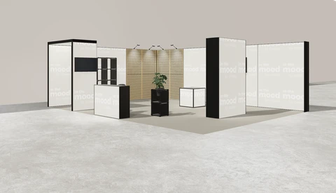 Stoisko w systemie M100 LED