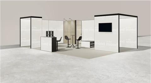 Stoisko w systemie M100 LED