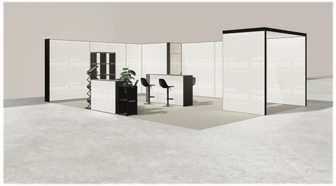 Stoisko w systemie M100 LED