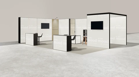 Stoisko w systemie M100 LED