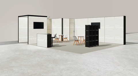 Stoisko w systemie M100 LED