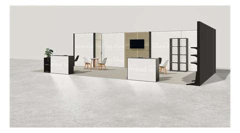 Stoisko w systemie M100 LED