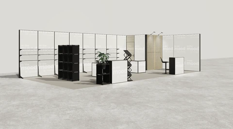 Stoisko w systemie M100 LED