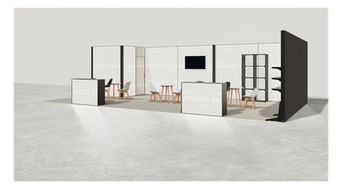 Stoisko w systemie M100 LED