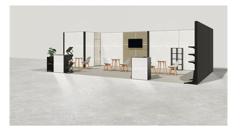 Stoisko w systemie M100 LED