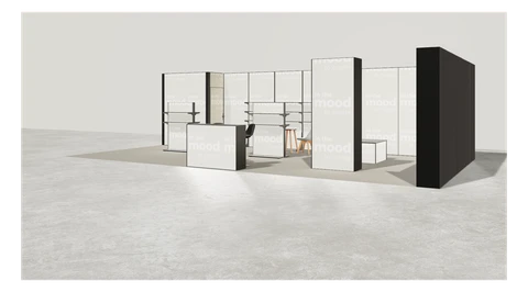 Stoisko w systemie M100 LED