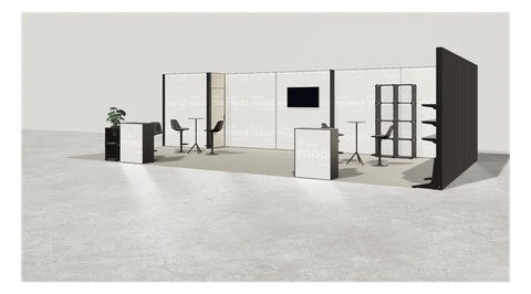 Stoisko w systemie M100 LED