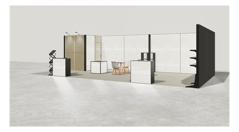 Stoisko w systemie M100 LED