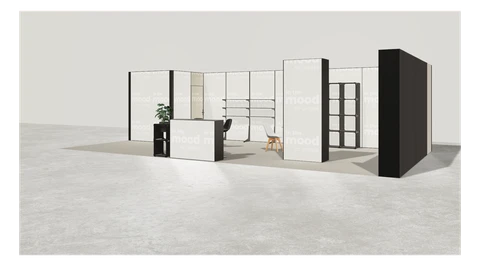 Stoisko w systemie M100 LED
