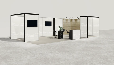Stoisko w systemie M100 LED