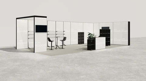 Stoisko w systemie M100 LED