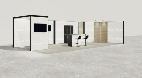 Stoisko w systemie M100 LED