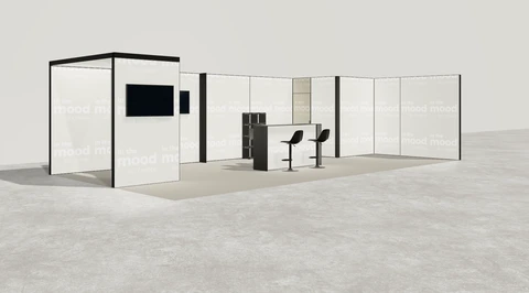 Stoisko w systemie M100 LED