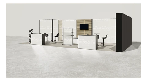 Stoisko w systemie M100 LED