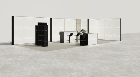 Stoisko w systemie M100 LED