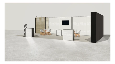 Stoisko w systemie M100 LED