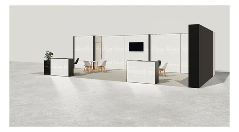 Stoisko w systemie M100 LED