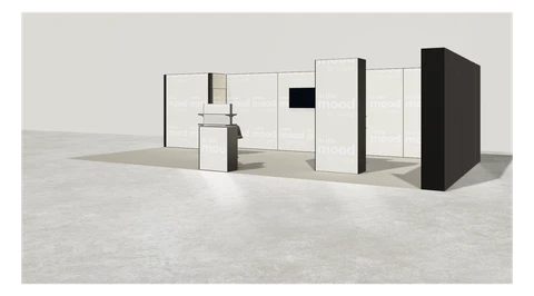 Stoisko w systemie M100 LED