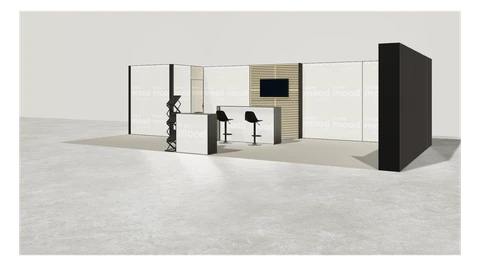 Stoisko w systemie M100 LED