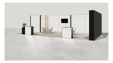 Stoisko w systemie M100 LED