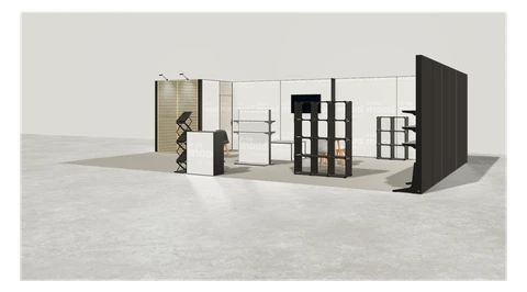 Stoisko w systemie M100 LED