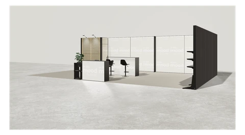 Stoisko w systemie M100 LED