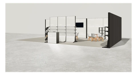 Stoisko w systemie M100 LED
