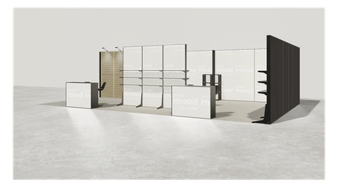 Stoisko w systemie M100 LED