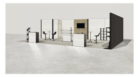 Stoisko w systemie M100 LED