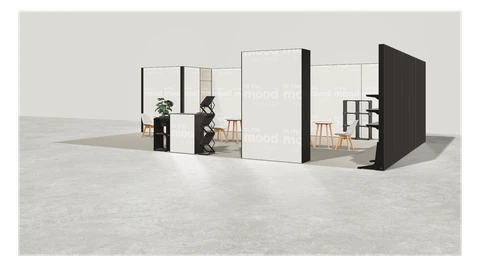 Stoisko w systemie M100 LED