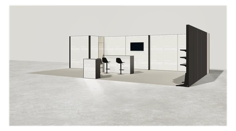 Stoisko w systemie M100 LED