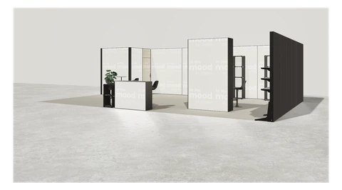 Stoisko w systemie M100 LED