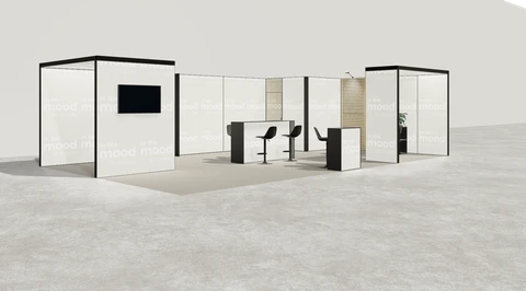 Stoisko w systemie M100 LED
