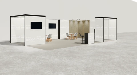 Stoisko w systemie M100 LED