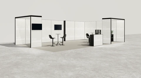 Stoisko w systemie M100 LED