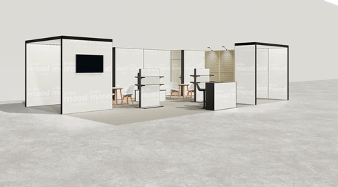 Stoisko w systemie M100 LED