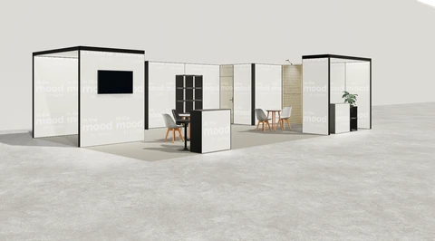 Stoisko w systemie M100 LED