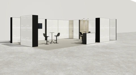 Stoisko w systemie M100 LED